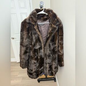 Gallery vintage faux fur coat